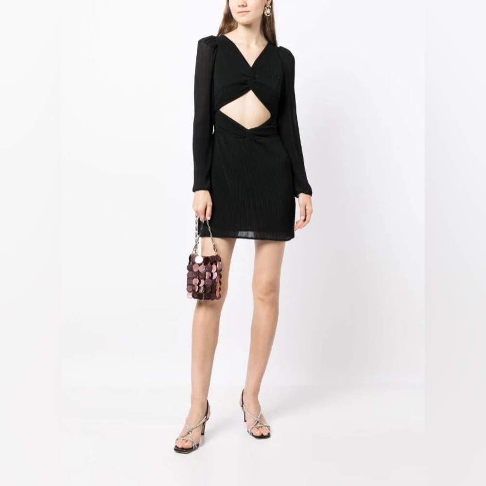 LoveShackFancy Nanita Cutout Mini Dress